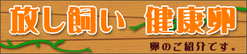 放し飼い　健康卵